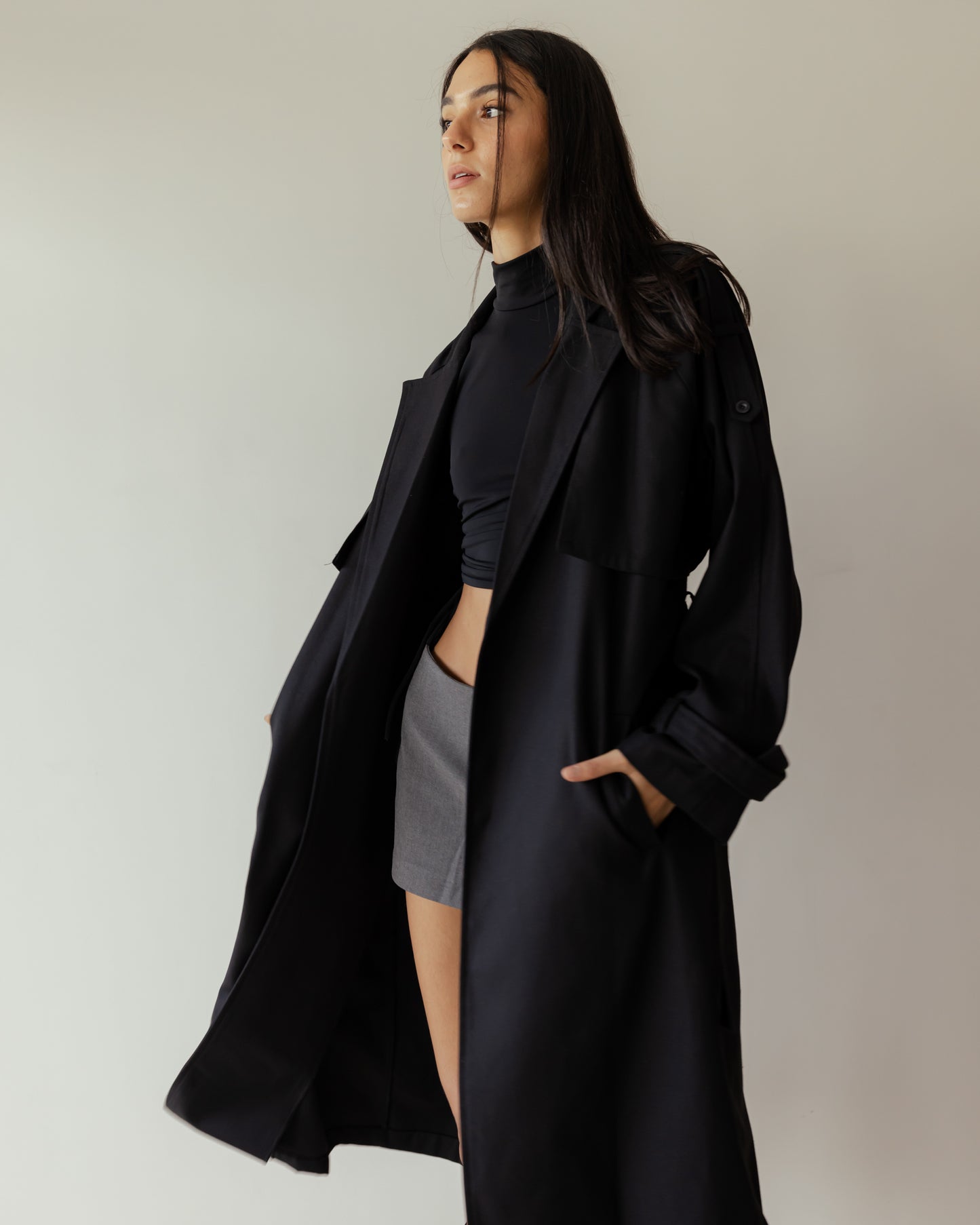 Black Trench Coat