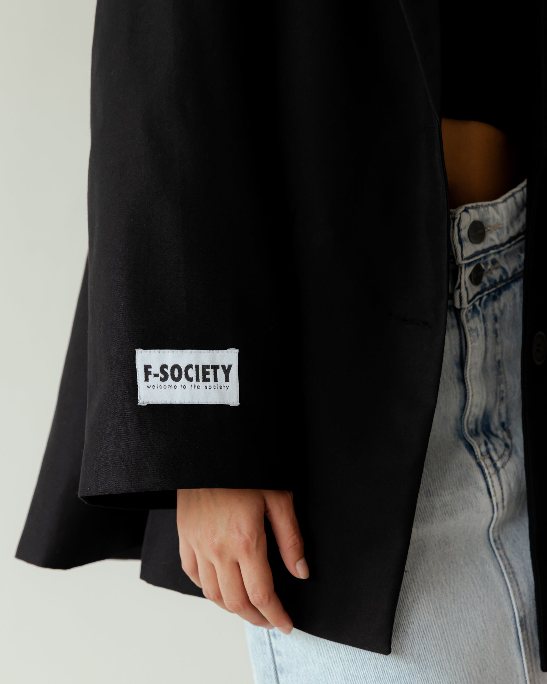Plain Black Blazer