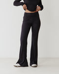 Victorian Flare Black Pants