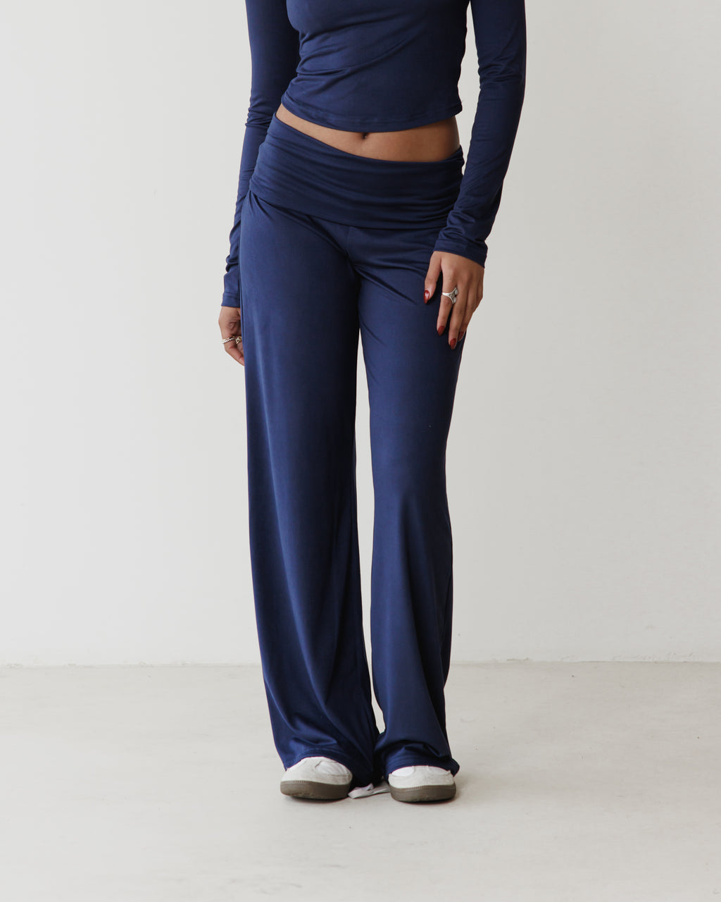 Victorian Flip Navy Pants