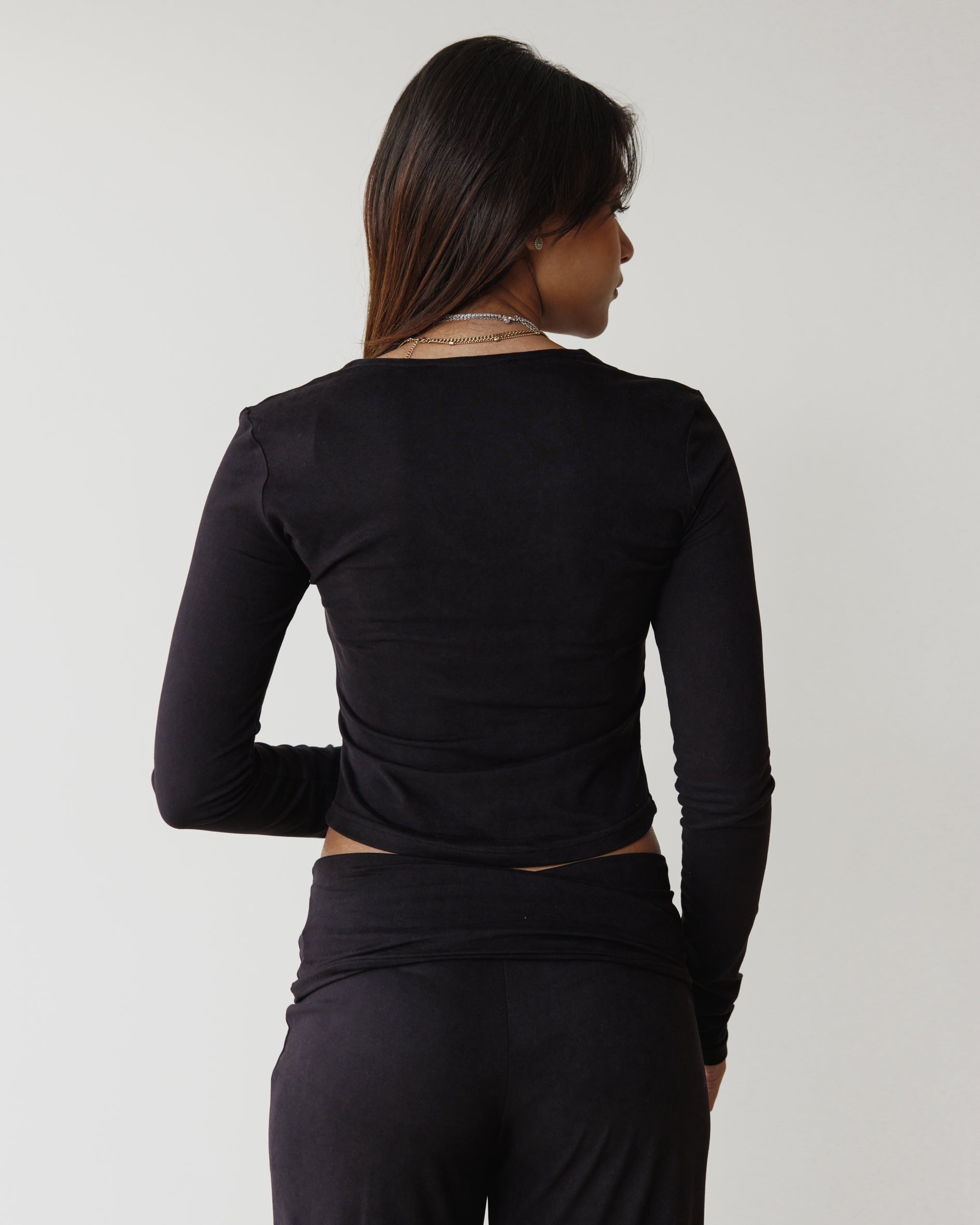 Victorian Grace Black Top