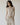 Beige Sleveless Round Tank