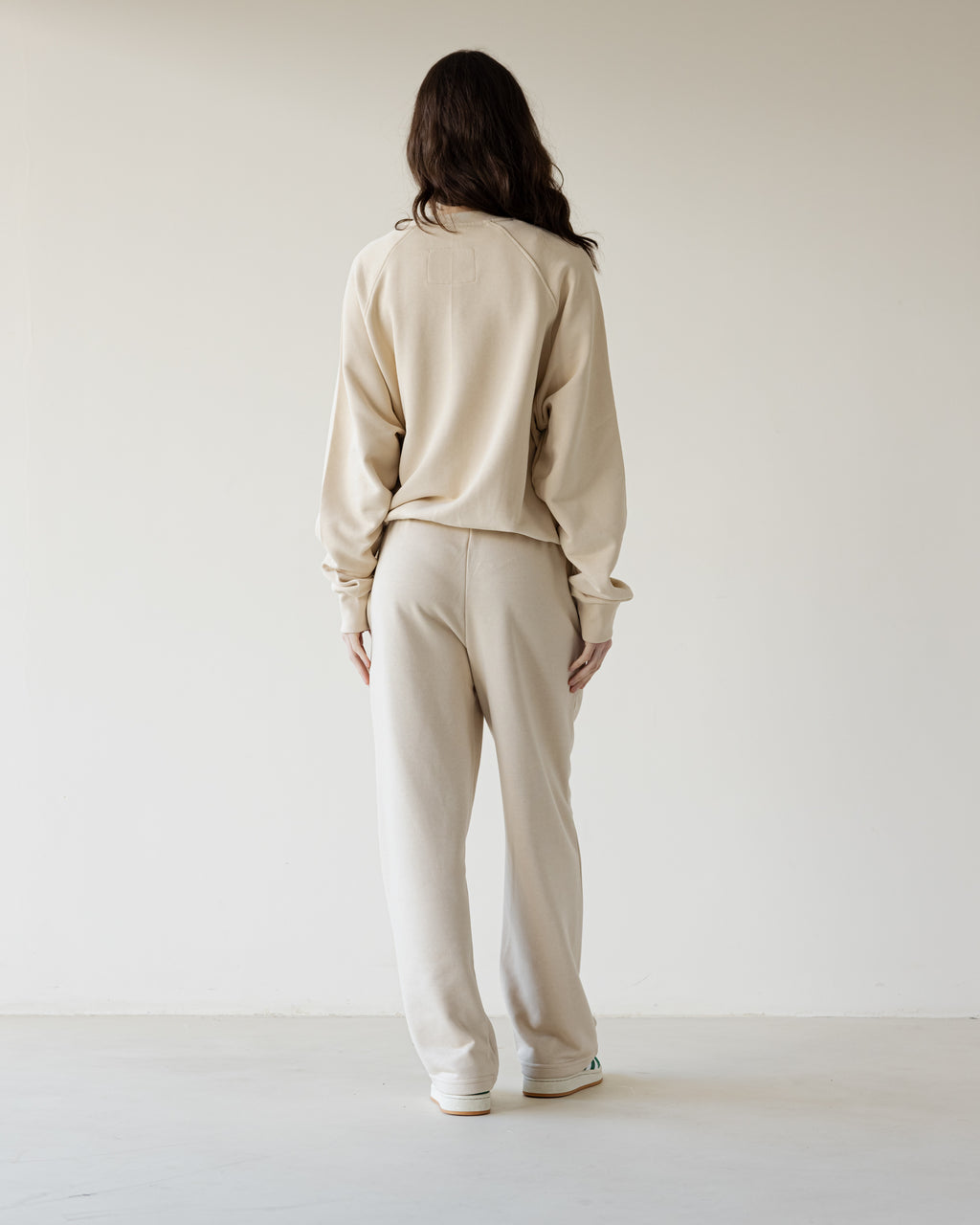 Hefty Beige Female Sweatpants