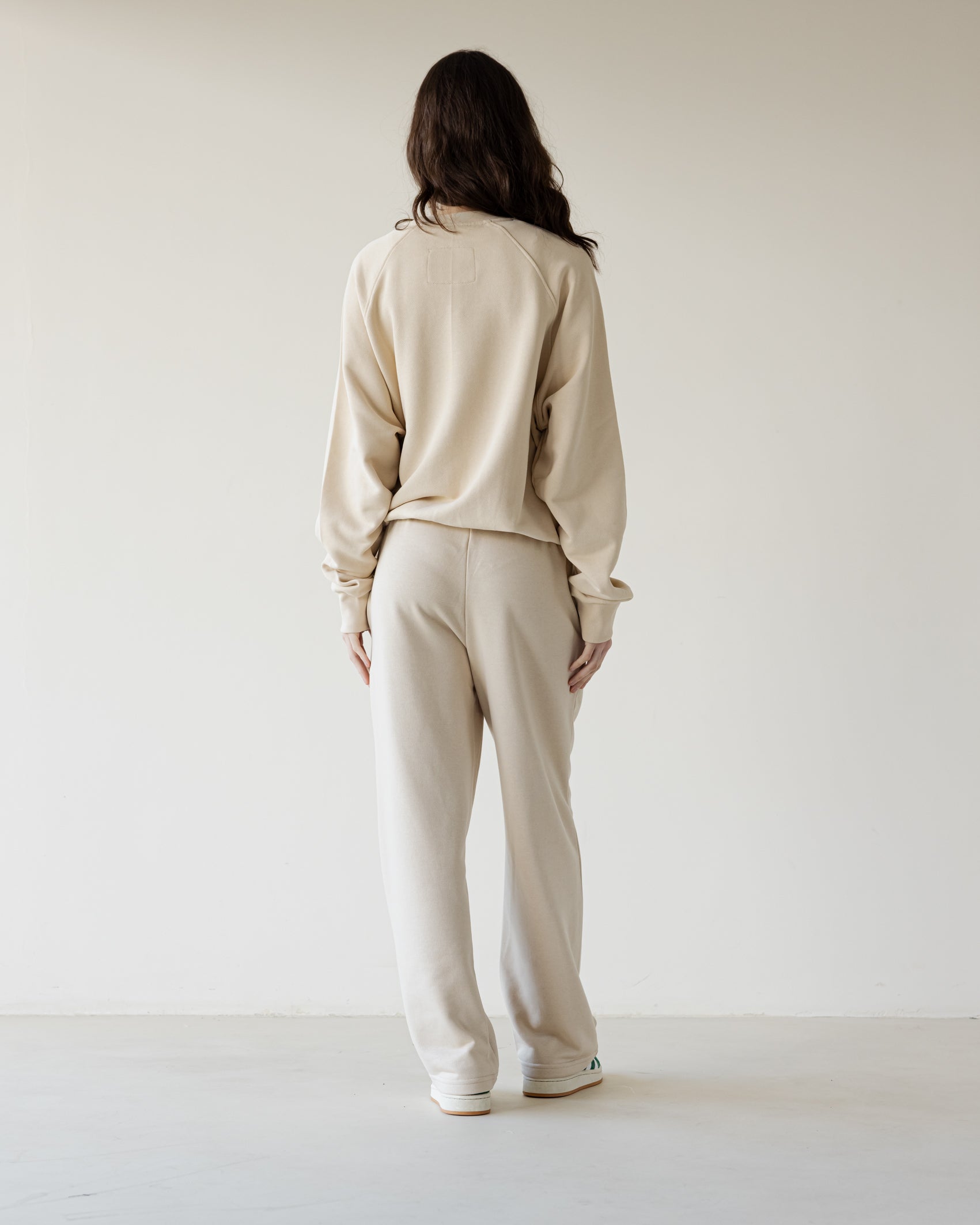 Hefty Beige Female Sweatpants