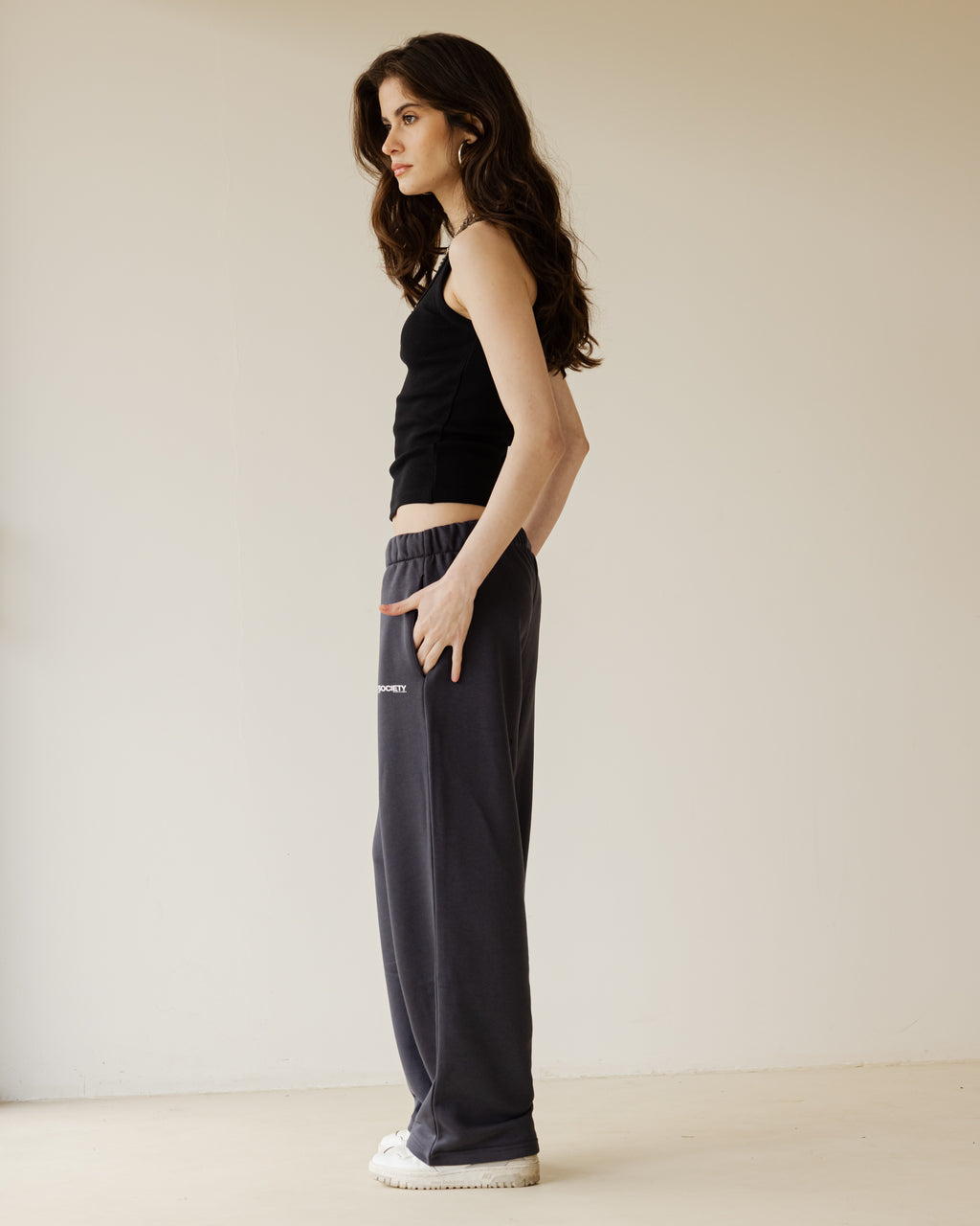 Hefty Grey Female Sweatpants