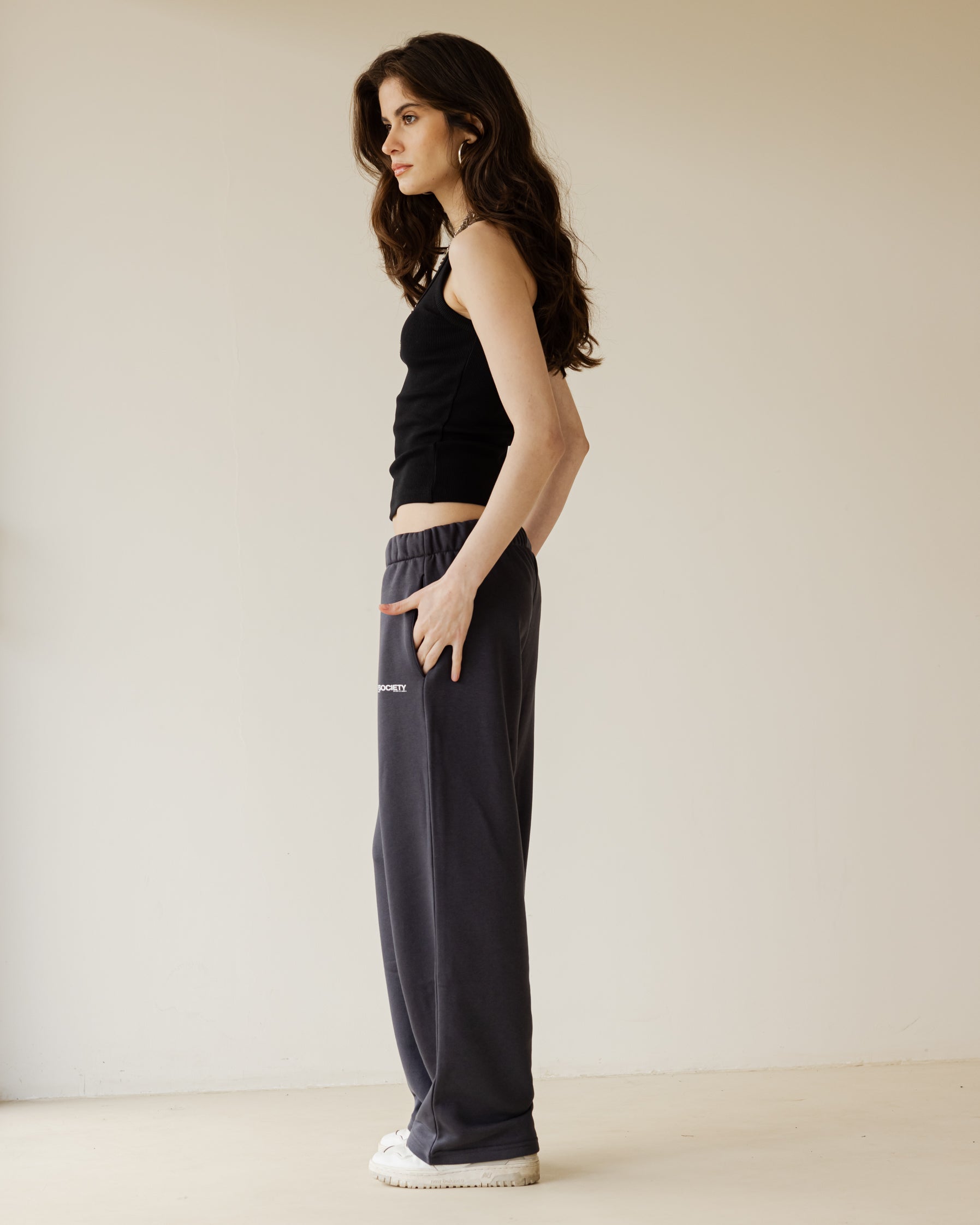 Hefty Grey Female Sweatpants