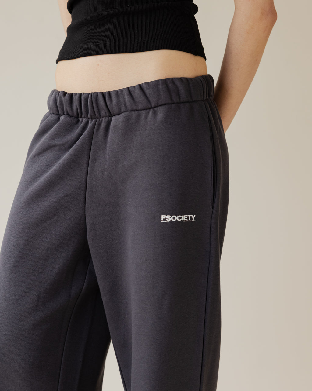 Hefty Grey Female Sweatpants