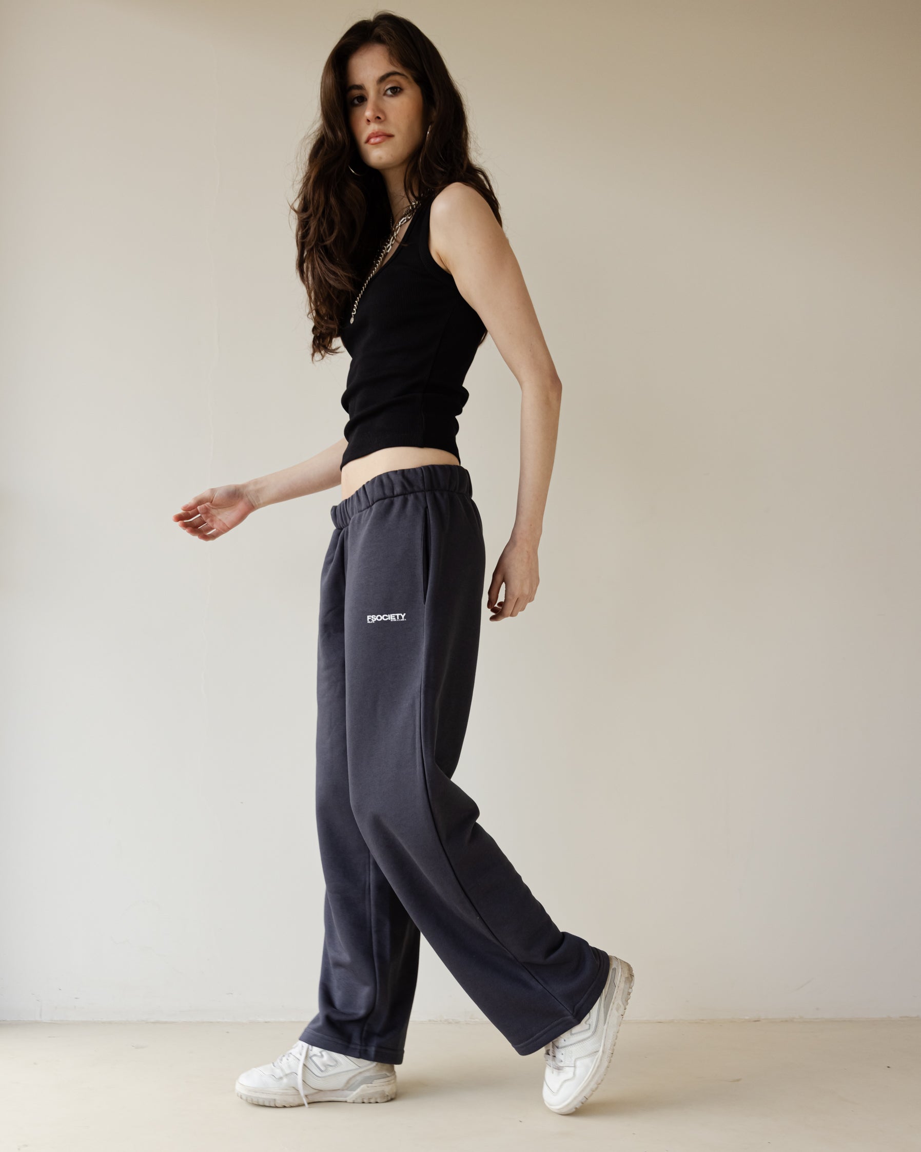 Hefty Grey Female Sweatpants