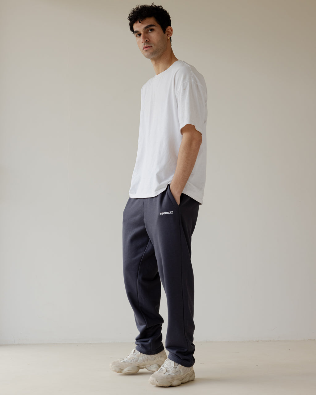 Hefty Grey Male Sweatpants