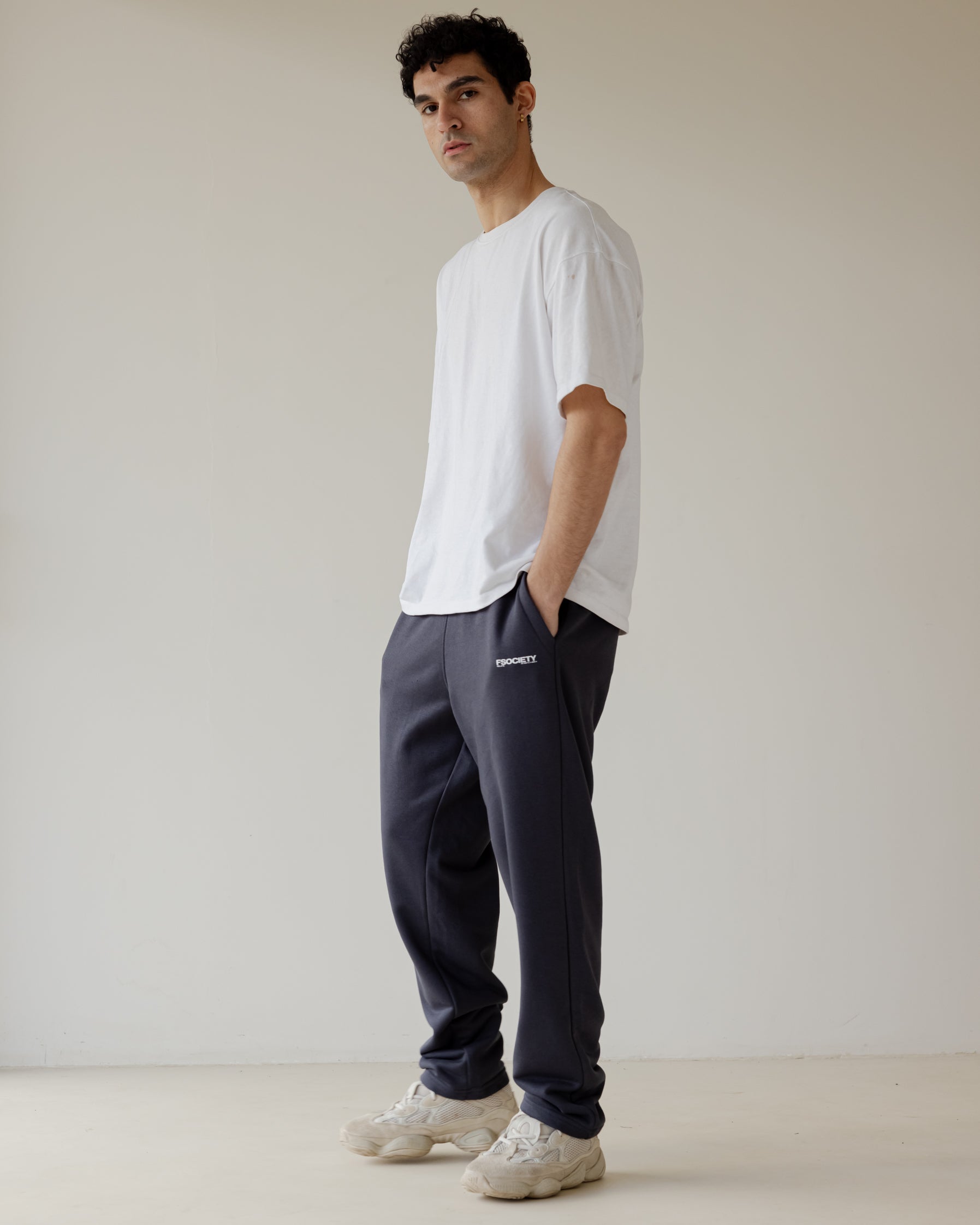 Hefty Grey Male Sweatpants