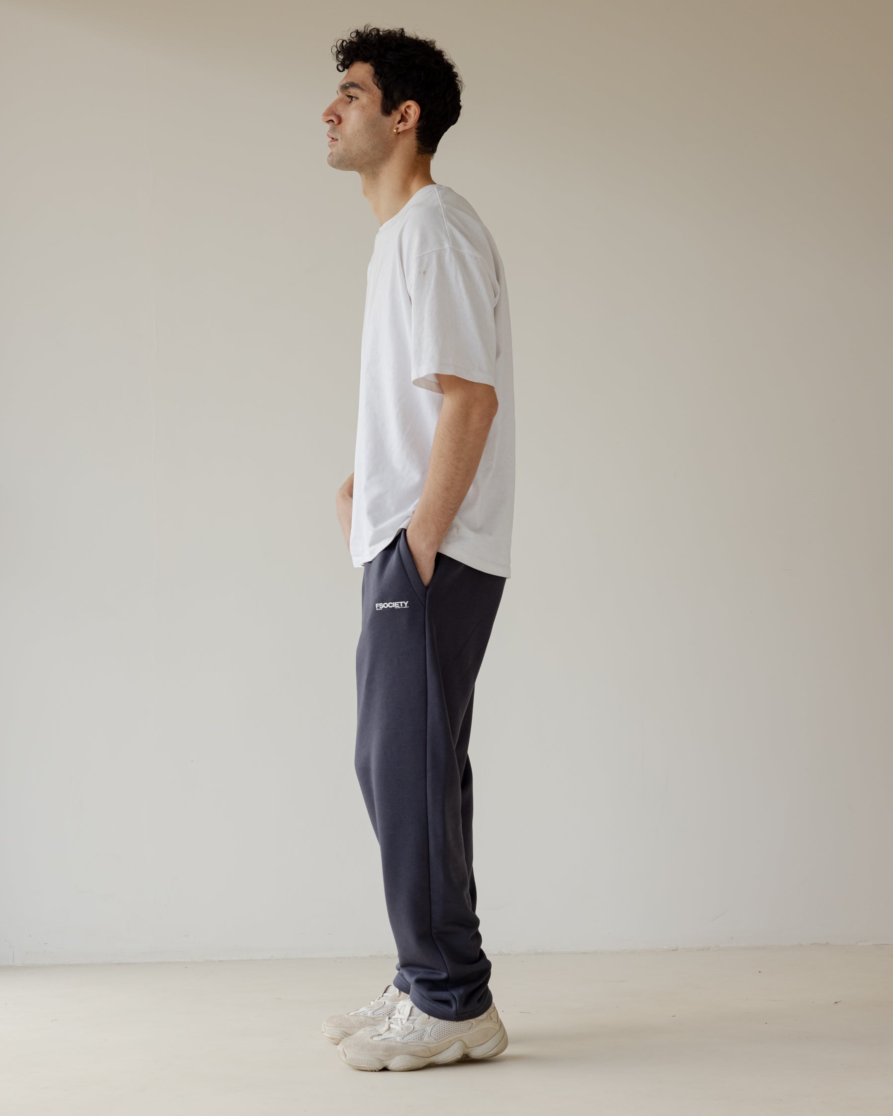 Hefty Grey Male Sweatpants