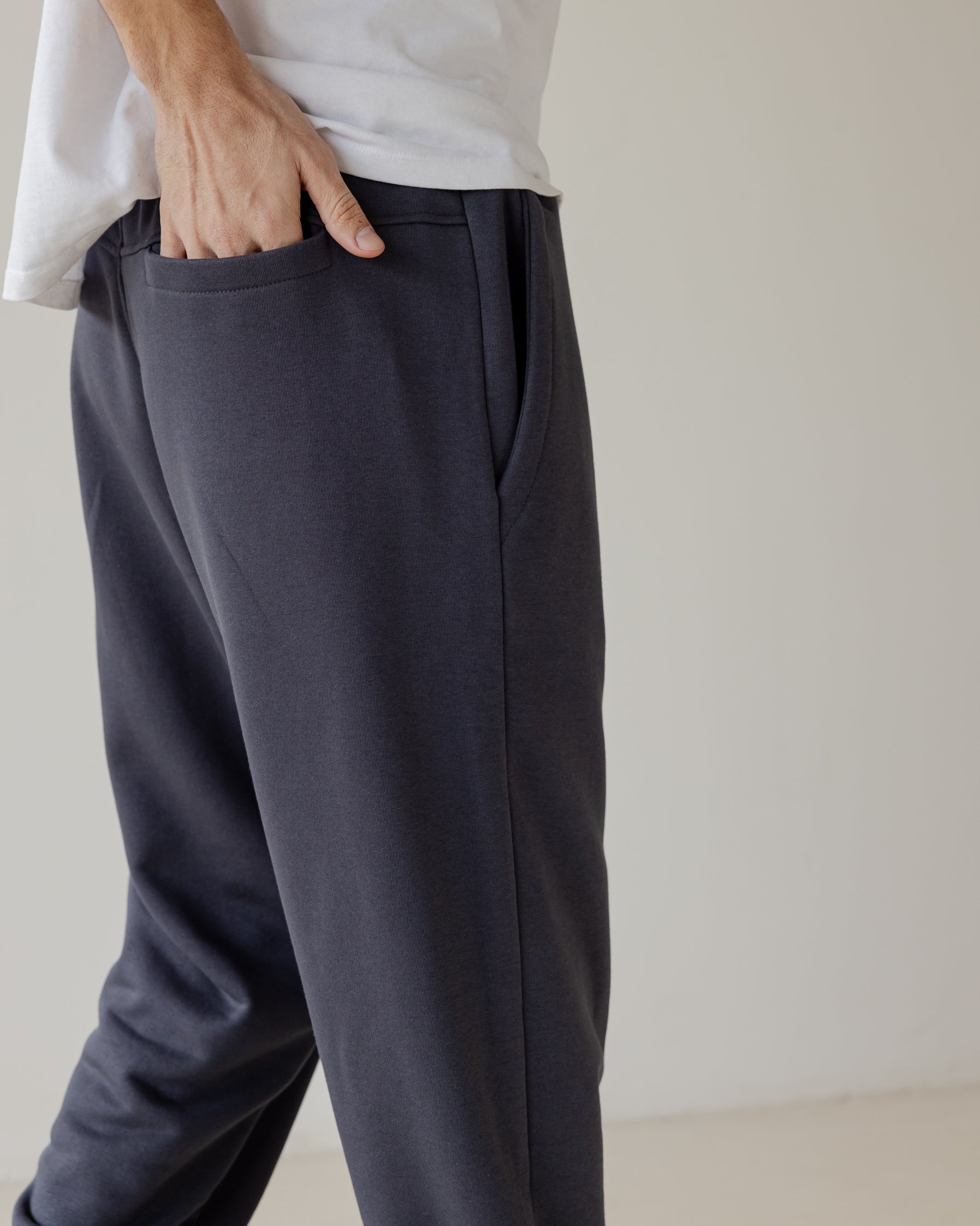 Hefty Grey Male Sweatpants