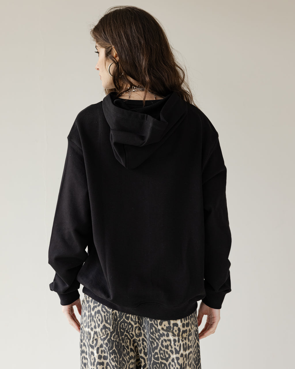 Hefty Black Hoodie