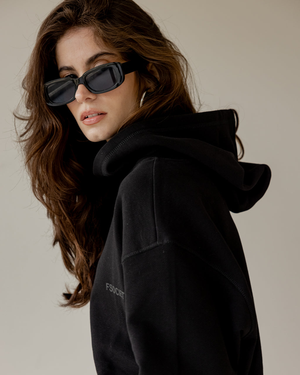Hefty Black Hoodie