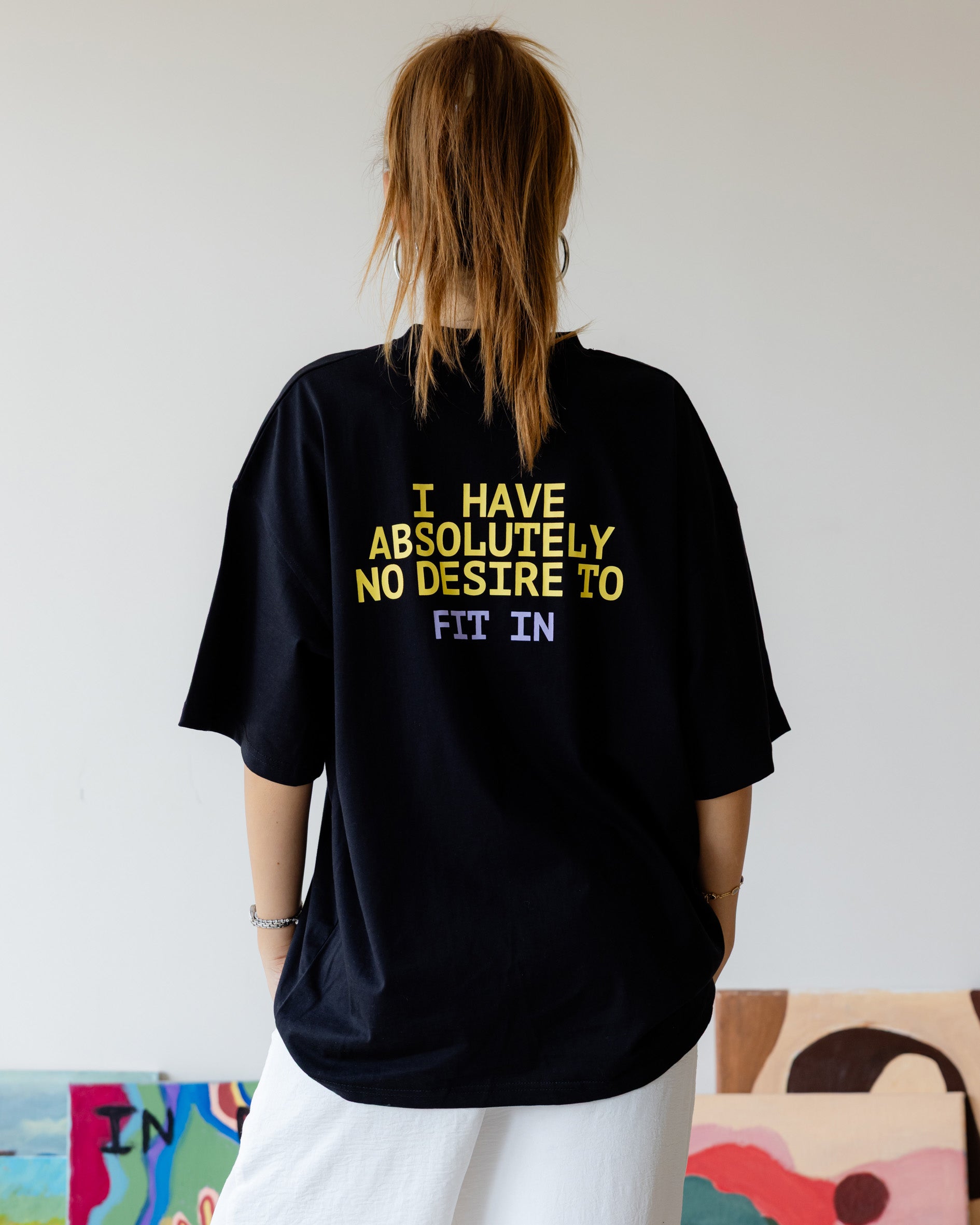Fit in - Oversized.