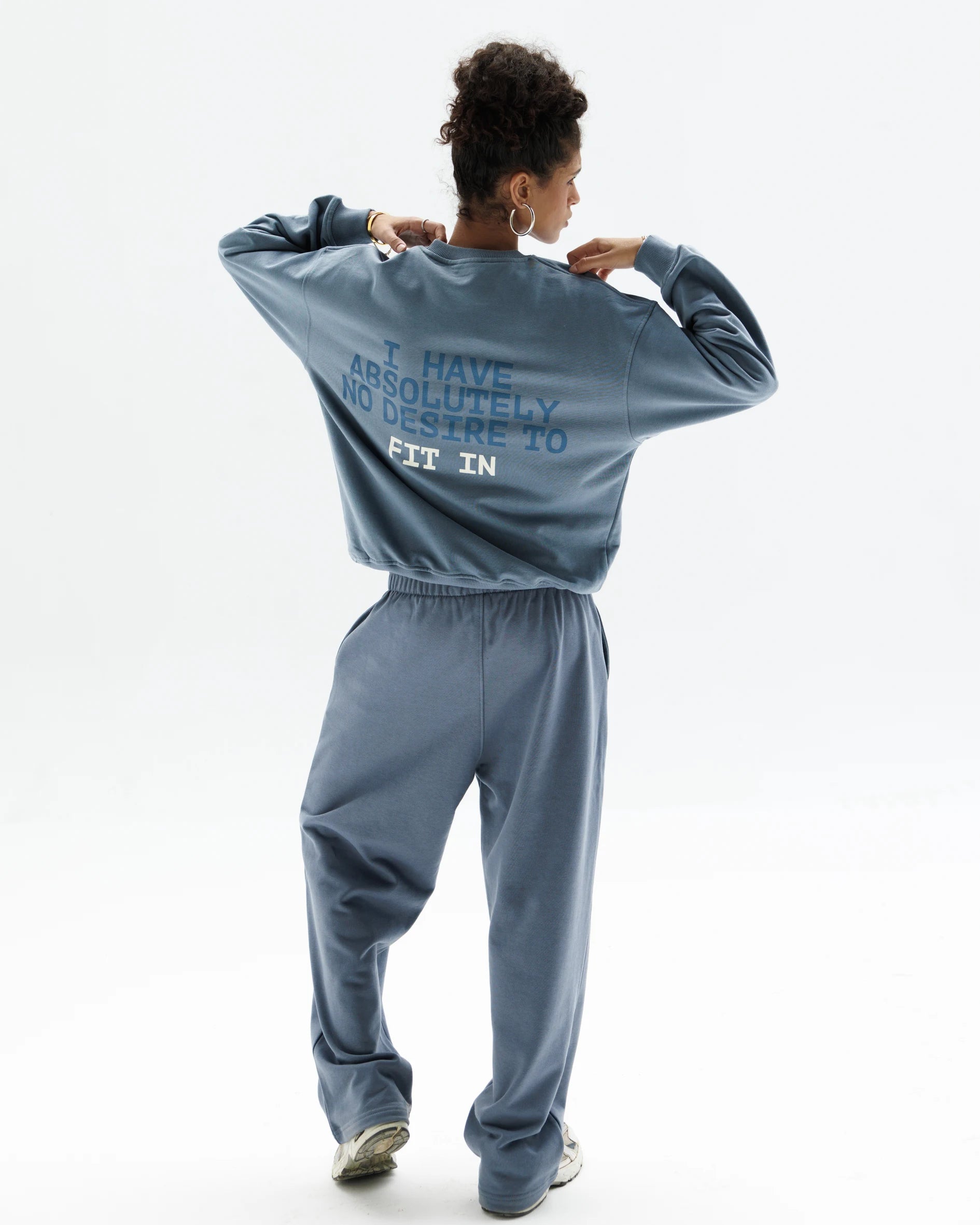 Grey Straight Sweatpants