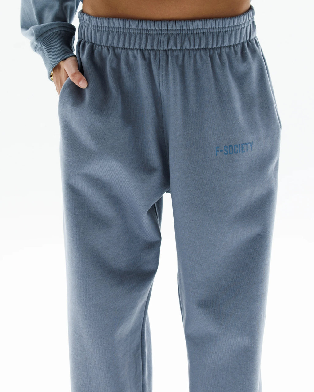 Grey Straight Sweatpants